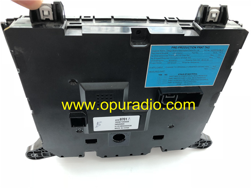 GM 42339701 Display Touch Screen information for car Audio Media APPS