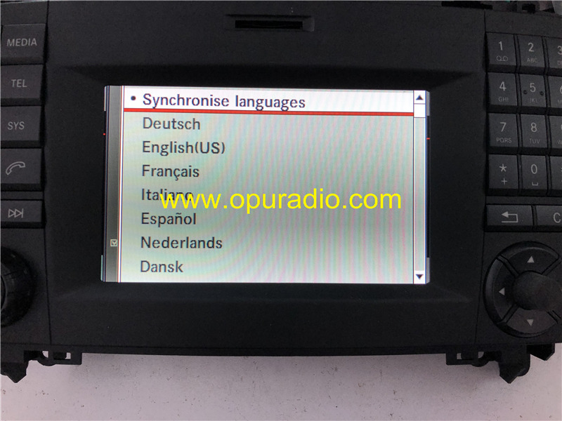 RY2540 Radio Alpine A4479009005 for 2016-2018 Mercedes Benz VITO W447 V-class Audio 15 SD USB AUX Bluetooth Media Phone Navi