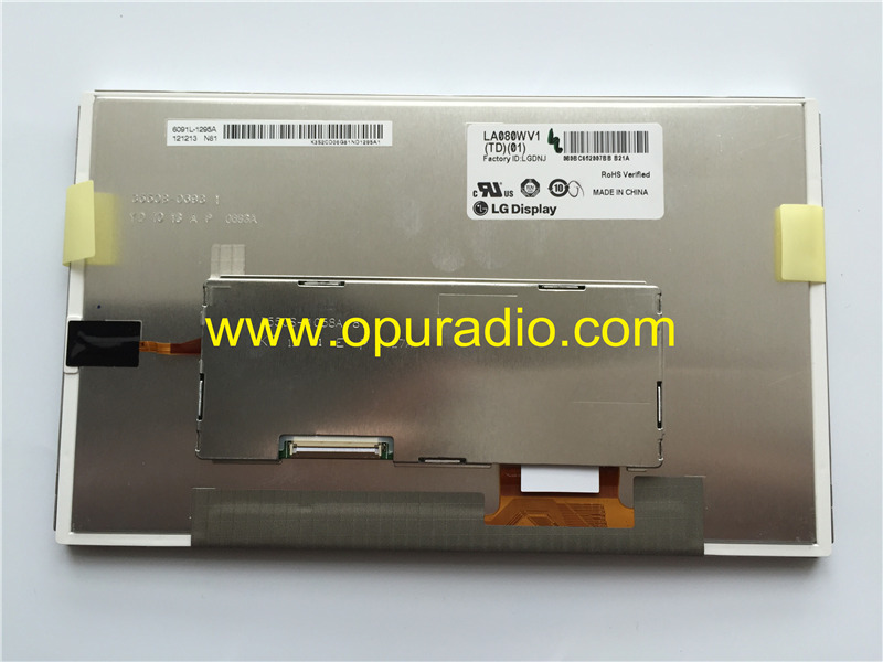 LG Display LA080WV1-TD01 (TD)(01) Screen Monitor for GM car navigation radio Media