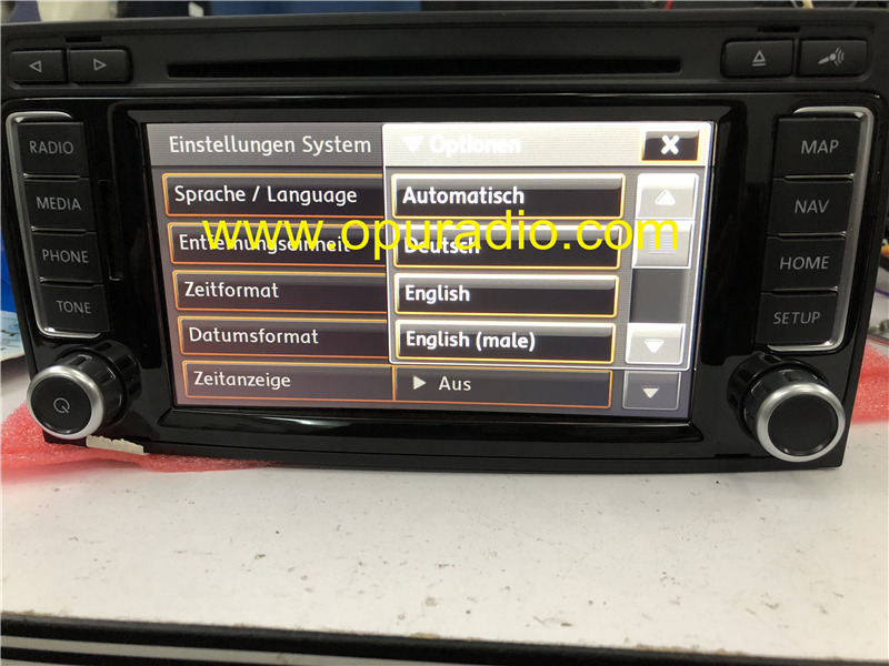 CONTINENTAL RNS510 SSD Car radio Navigation for VW T5 Multivan Caravelle Touareg Europe 2014 UP
