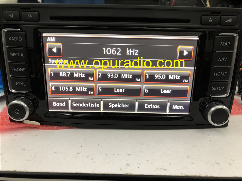 CONTINENTAL RNS510 SSD Car radio Navigation for VW T5 Multivan Caravelle Touareg Europe 2014 UP