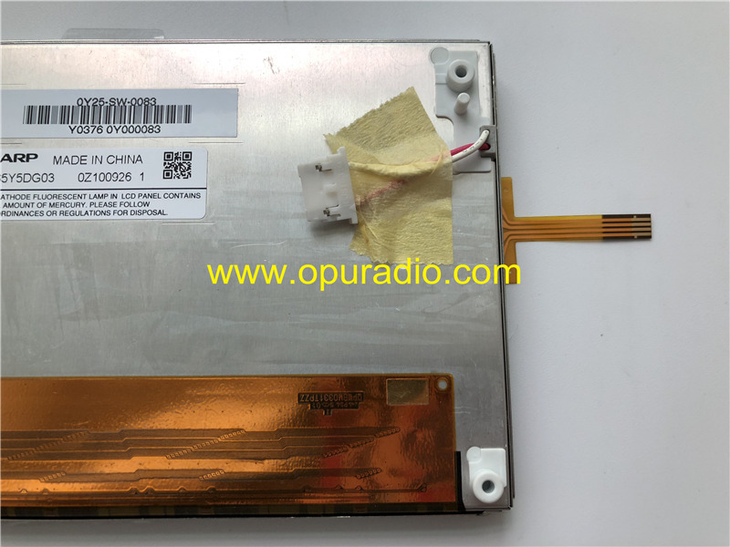 SHARP LQ065Y5DG03 Display with touch Screen 4Pin for Hyundai IX25 Sonata Tucson