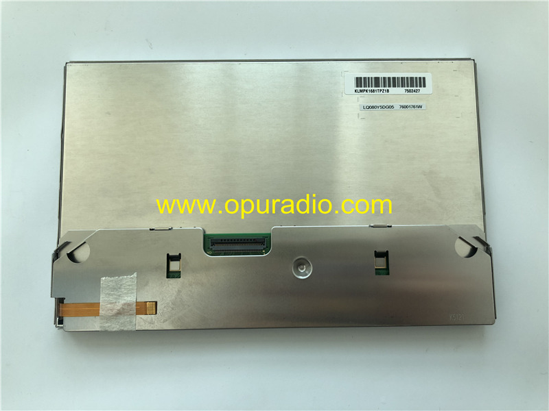 LQ080Y5DG05 Display Screen for 2014-2016 Lexus GX460 GX400 Toyota Land Crusier car Navigation