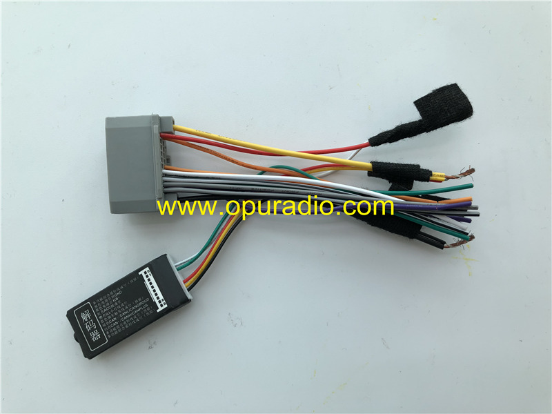 Emulator with wirings Tester for Chrysler 200 Dodge MYGIG 430 Uconnect 6.5 430 RBZ RHR RHB REN JEEP car Nav Low Speed