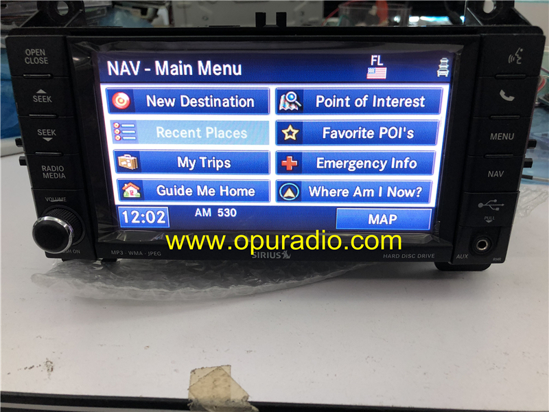 Emulator with wirings Tester for Chrysler 200 Dodge MYGIG 430 Uconnect 6.5 430 RBZ RHR RHB REN JEEP car Nav Low Speed