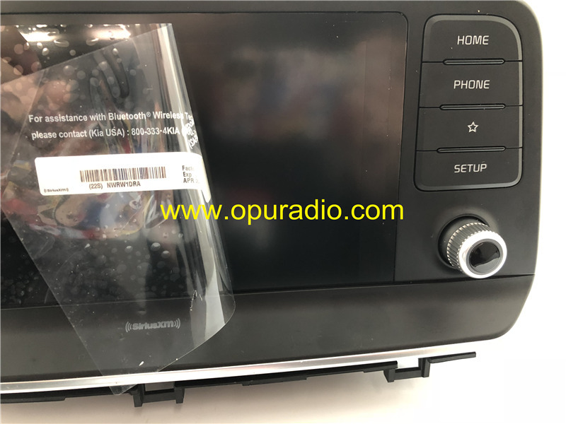 96160S9000 Radio for 2018 2019 KIA Telluride Car Media HYUNDAI MOBIS SiriusXM Carplay
