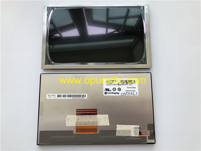 LG Display LA070WV2(TD)(04) Screen for 2014-2016 Toyota Sienna Tundra Tacoma Prius car navigation Audio