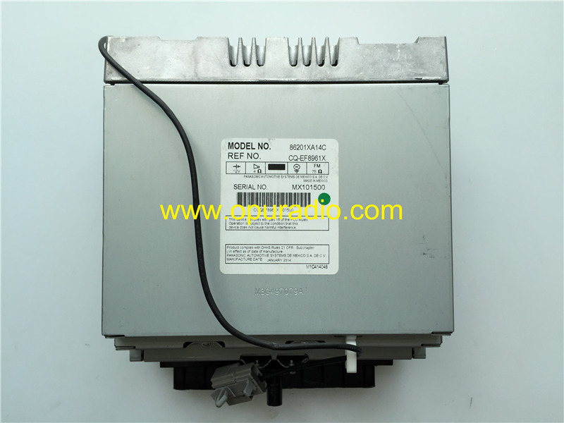 Panasonic Radio 86201XA14B 15A for 2008-2014 SUBARU TRIBECA 6CD Changer MP3 AM FM
