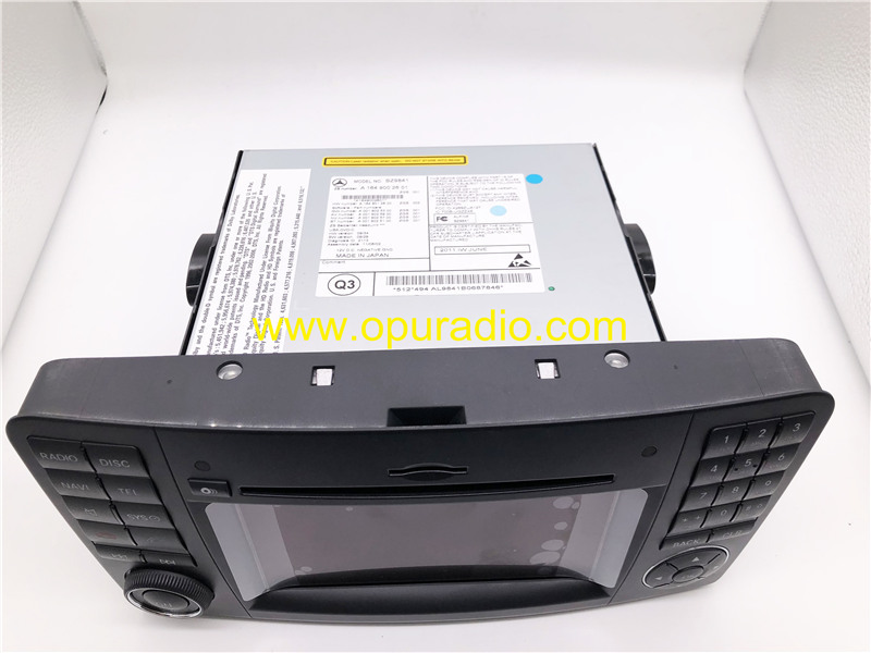 New Alpine BZ9841 6 DVD Changer Head Unit A1649002601 for 08-12 Mercedes Benz W164 X164 GL ML Class car Navigation USA