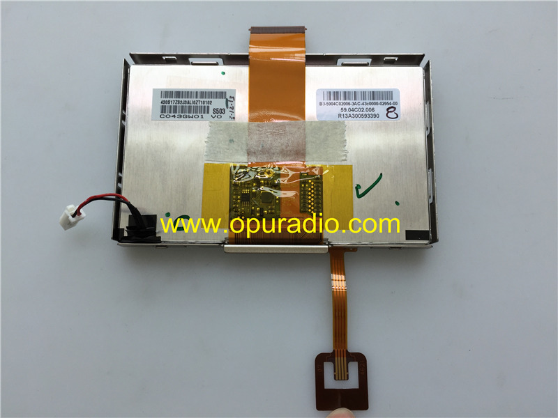 C043GW01 4.3inch with touch screen Digitizer 2013-2016 Chrysler Dodge Journey REB 4.3 Uconnect Fiat Freemont