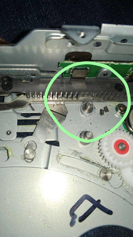 Gear for Alpine 6 DVD changer mech DZ63G16B 08-12 Mercedes Benz Comand NTG2.5 W164 W251 W172 Acura MDX BMW Audi