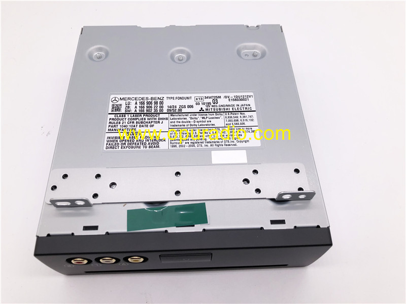A1669069800 DVD Video Player for Mercedes Benz ML GL W166 X166 E Class W212 Rear Entertainment