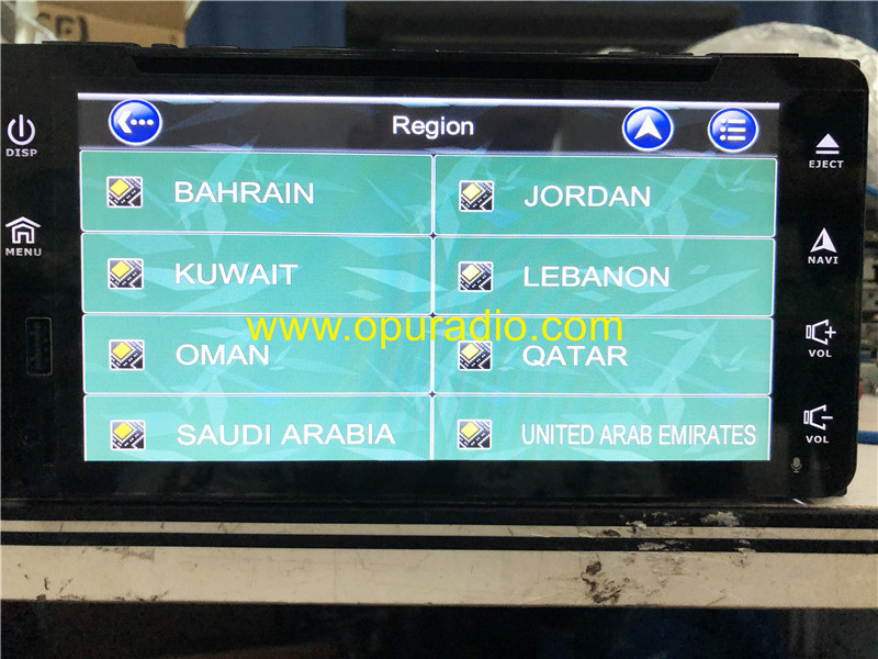 TOYOTA PZ360-60102 RECEIVER ASSY NAVIGATION CARMAX Radio for 2013-2015 RAV4 Middle East Version