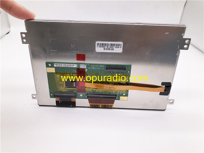 LCD touch screen C070EAT01.0 7Inch for UConnect 4 UAG radio 2018 2019 Dodge Durango Continental