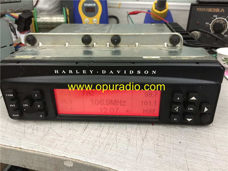 OPTREX WQ4388A-01 2006-2013 Harley-Davidson Motorcycle 86160-06 Radio FLH Touring Harman Kardon BE7680