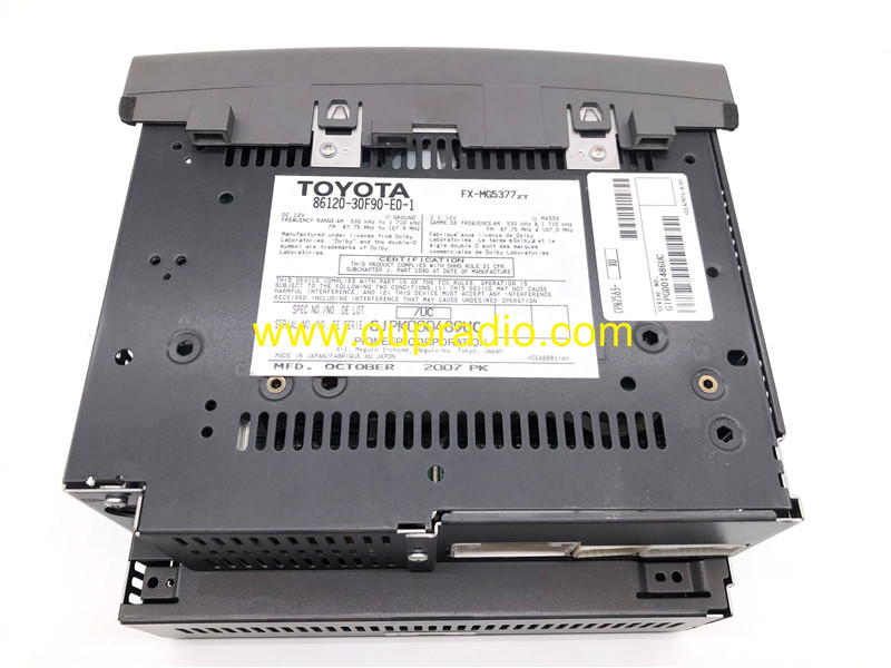 TOYOTA 86120-30F90 30A80 Pioneer 6CD Player car radio for 2008 2009 Lexus GS350 GS430 GS450H GS460 P6869 Cassette