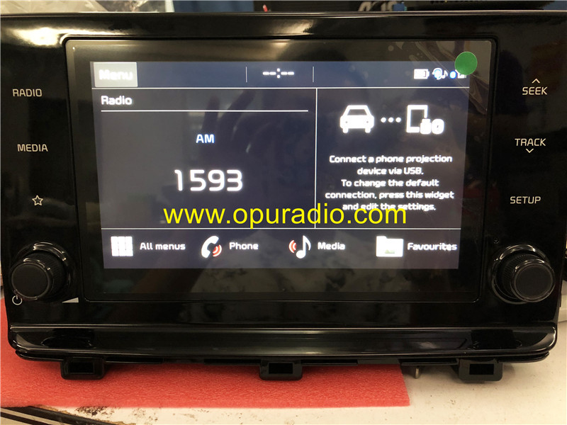96160J7310 Radio Unit ADBC0J7EP HYUNDAI MOBIS for 2019 2020 KIA Car Navigation Media Carpaly Europe