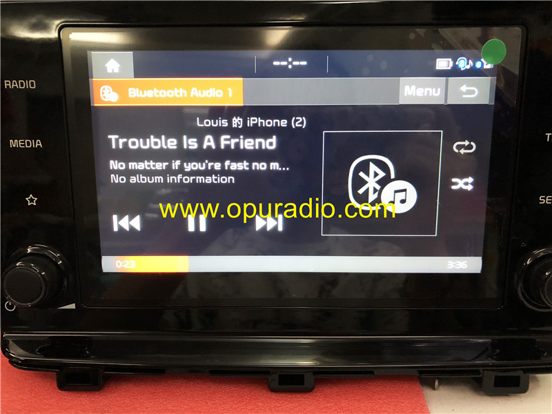 96160J7310 Radio Unit ADBC0J7EP HYUNDAI MOBIS for 2019 2020 KIA Car Navigation Media Carpaly Europe