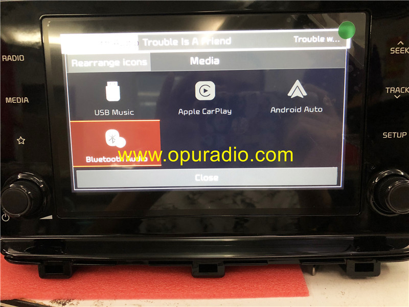 96160J7310 Radio Unit ADBC0J7EP HYUNDAI MOBIS for 2019 2020 KIA Car Navigation Media Carpaly Europe