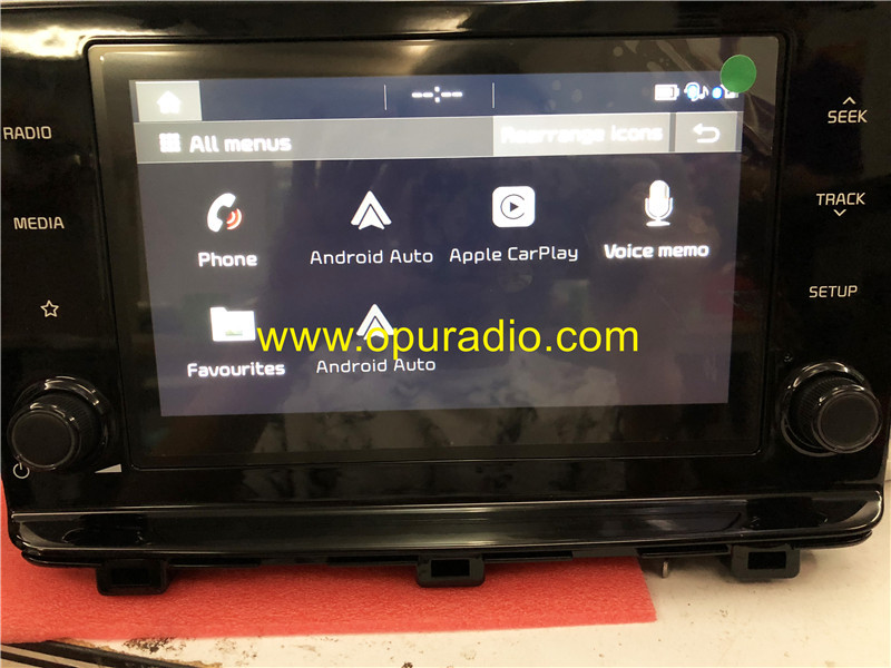 96160J7310 Radio Unit ADBC0J7EP HYUNDAI MOBIS for 2019 2020 KIA Car Navigation Media Carpaly Europe