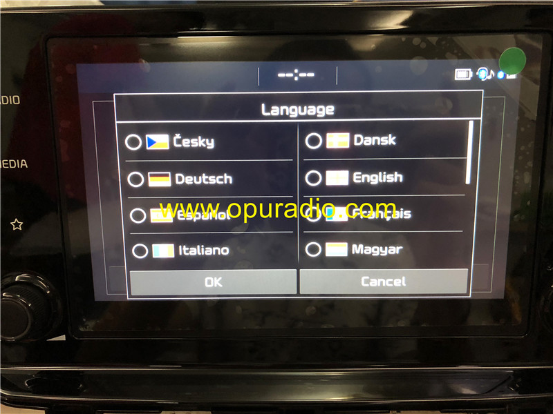 96160J7310 Radio Unit ADBC0J7EP HYUNDAI MOBIS for 2019 2020 KIA Car Navigation Media Carpaly Europe