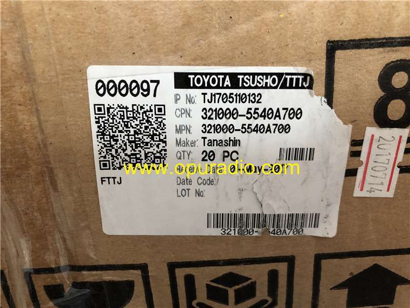 321000-5540A700 FUJITSU TEN CD Loader for Buick Allure Lacrosse Cadillac SRX Escalade Chevy chevrolet Silverado GMC Sierra 1500 player Toyota