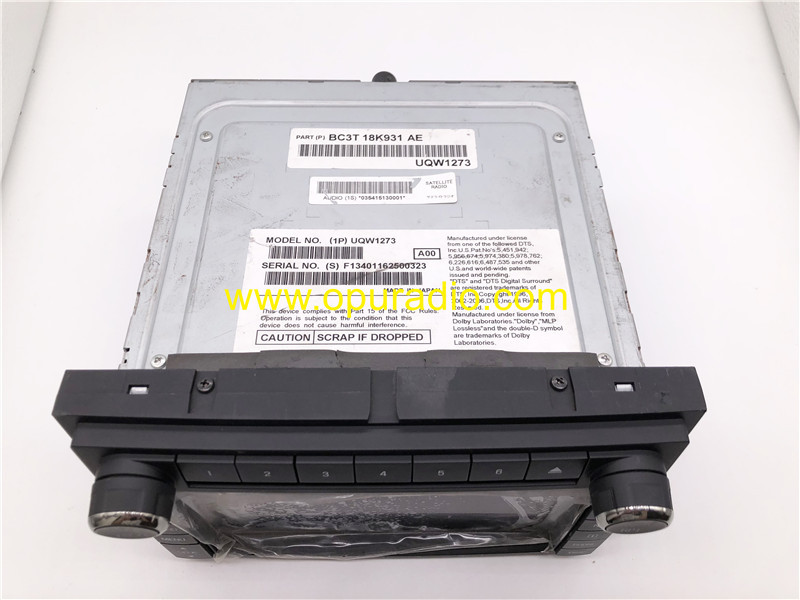 BC3T 18K931 Satellite Radio Audio UQW1273 for 2010 2011 Ford F250 F350 Car Navigation Media CD DVD Player MAP Sirius XM