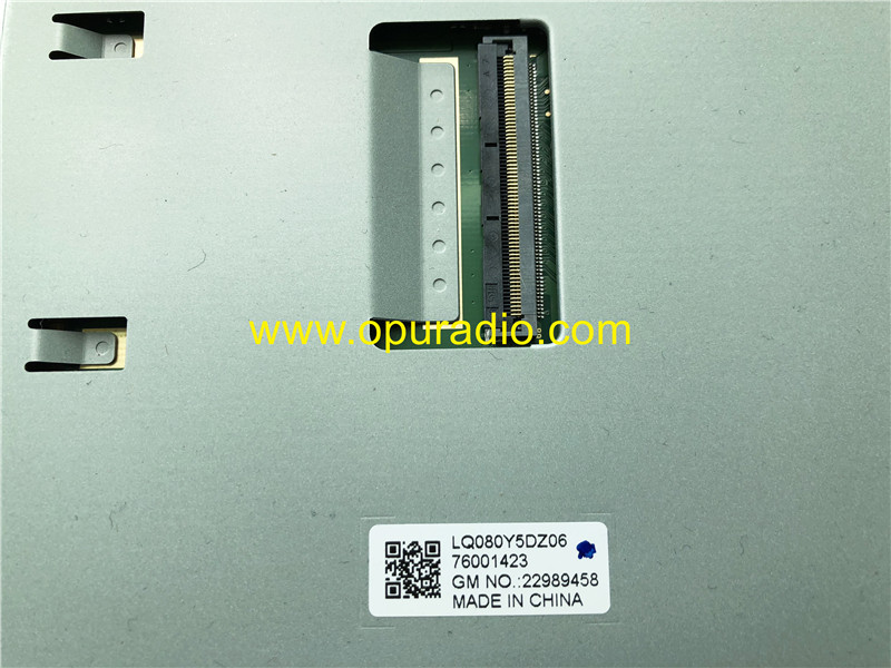LQ080Y5DZ06 LQ080Y5DZ10 Display Screen Monitor for GM Opel Astra K Vuxahall Chevrolet car navigation