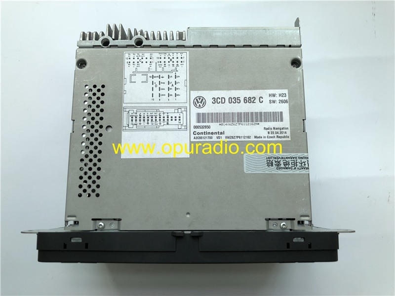 RNS510 SSD Continental Radio Navigation for 2014 up VW Passat Golf Jetta Skoda Seat car audio Media Phone MAP GPS Bluetooth CD DVD Player Unlock