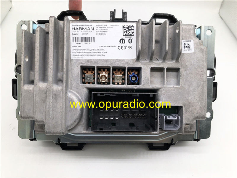 New MOPAR VP4 HARMAN INFOTAINMENT for 2016 2017 Fiat Jeep car Radio NAV Media Phone APPS Navigation