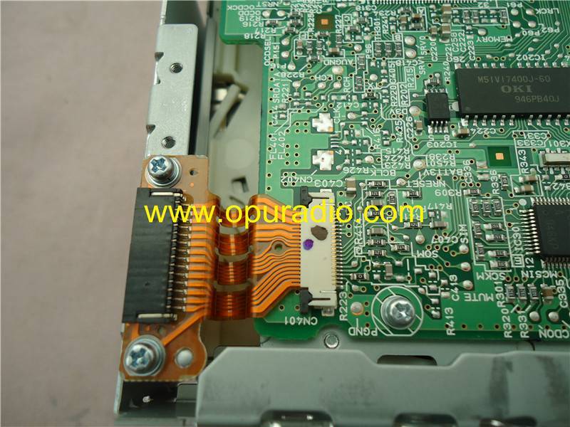 Panasonic matsushita 6 CD changer mechanism with 14P connector for chevorlet Captiva car radio