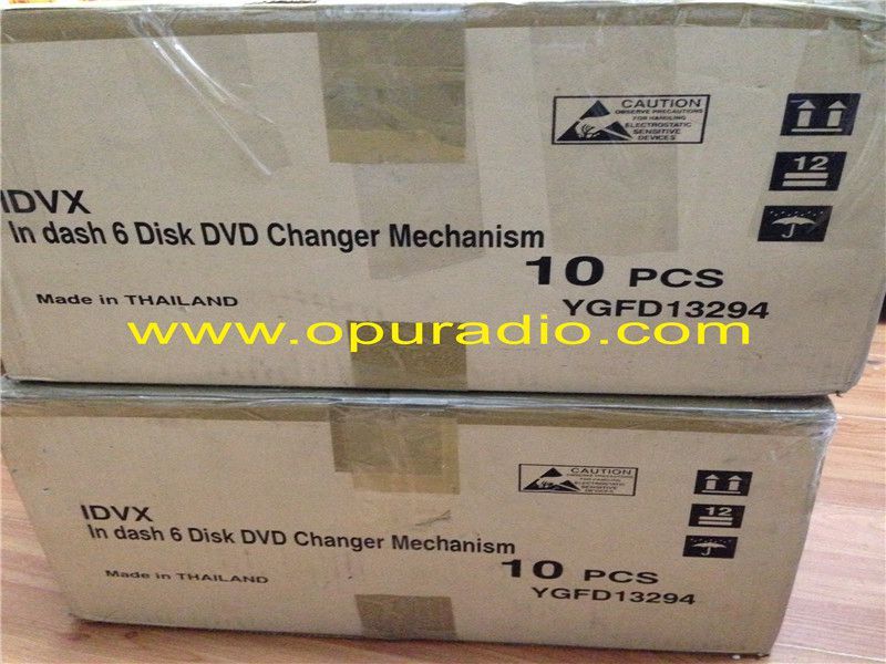 Matsushita 6 CD/DVD changer mechanism 19Pin connector for Mercedes COMAND APS NTG3 Harman Becker W221 W204 S500 S550 S600  ca Navigation radio