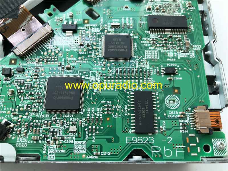 Panasonic 6CD changer mechanism E9823-2 for CQ-EX0773 PORSCHE CDR30 911 997 987 Boxster Cayman Caynne 957