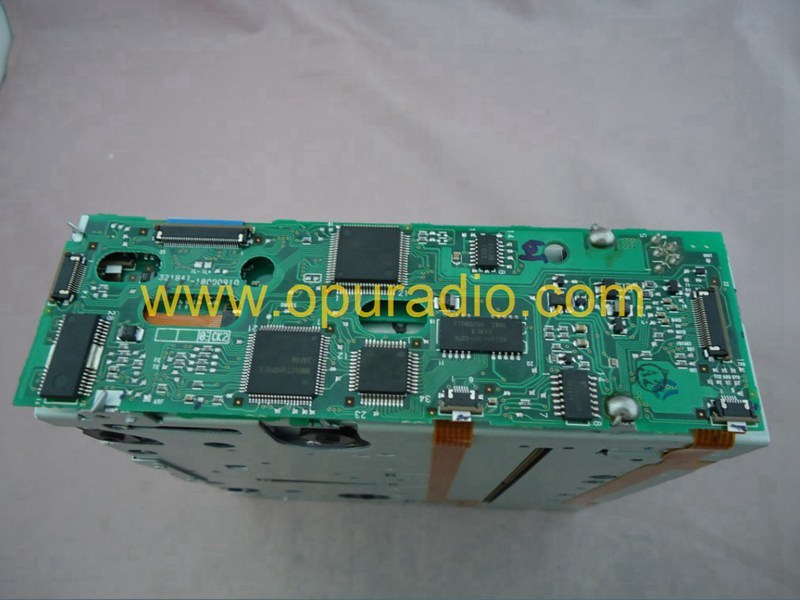 Fujitsu ten 6-Disc CD changer mechanism two motor up for Lexus Cadillac Ford Suzuki Subaru car radio tuner sound system