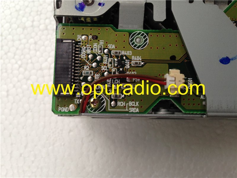 Panasonic 6 CD changer mechanism PCB 15P E-9265-2 for Land Rover Freelander car radio audio