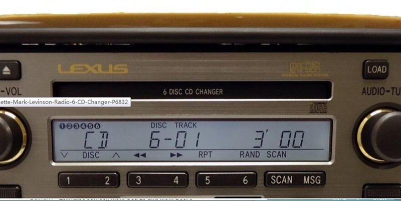 100% NEW pioneer 6 CD changer mechanism slip the door for Toyota 2005-2009 Lexus RX400H RX350 RX330 SC430 GX470 car Stereo Radio