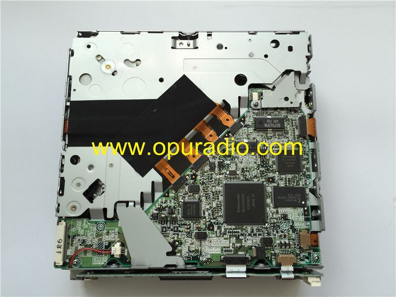 Matsushita 6 CD/DVD changer mechanism with 2 PC Board for Acura TL navigation Toyota Crown GPS radio Japan version Mercedes S class