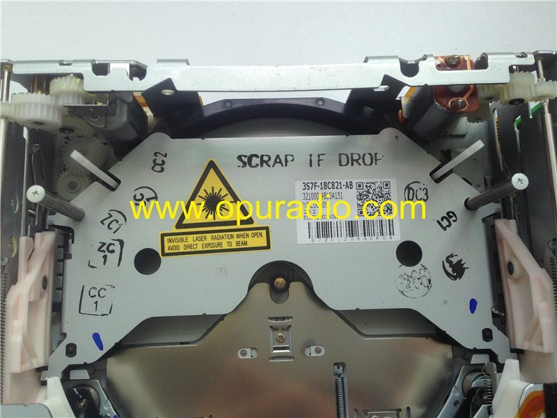 Fujitsu Ten 6 CD changer mechanism 4CFF-18C838-DB 4CFF-18C821-AB for Land Rover Freelander 2004 2005 car radio VUX500050 VUX500180