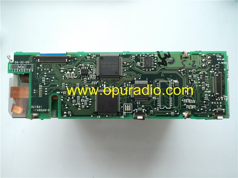 Fujitsu Ten 6 Disc CD changer mechanism two motor up for Ford Focus 1999-2002 car stereo radio 6006 SPRING MNT NA USA 2004-2006 Cadillac SRX 2001-2005