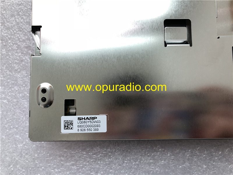SHARP LQ080Y5DW03 With Touch Screen for Range Rover Sport 2013-2016 L494 L405 BOSCH SAT-NAV