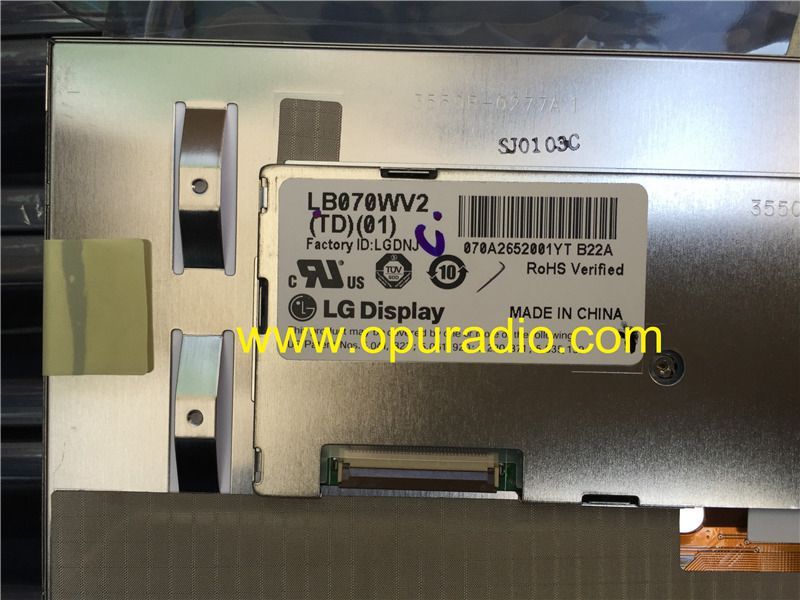 LG Display LB070WV2 TD01 (TD)(01) Screen Monitor for GM Buick car navigation