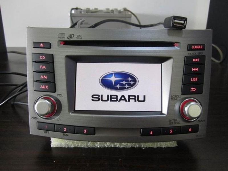 C050FTN01.1 5inch Display Screen Monitor for Subaru  single CD radio Media Honda XRV player USB AUX