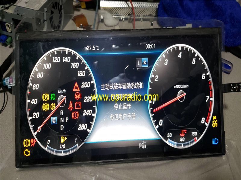 LG Display LA123WF1 SR01 for 2018 Mercedes W222 W205 Cluster instrument W213 car Dash Speedometer BOSCH