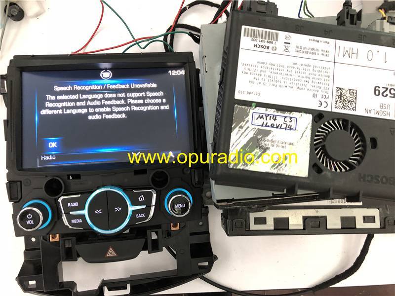 GM39028874 display control unit for 2016-2017 Chevy chevrolet car radio Media Navigation IO6