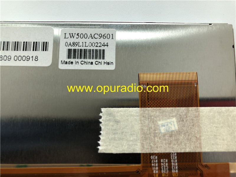 LW500AC9604 9601 5inch Display with touch screen Digitizer for KIA Soul Navigation GPS MAP CD player