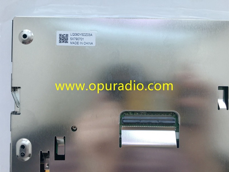 Sharp 8.0inch touch screen LQ080Y5DZ30 LQ080Y5DZ01 LQ080Y5DZ03 LCD display digitizer for SYNC 2 Ford Focus Escape Mondeo car audio