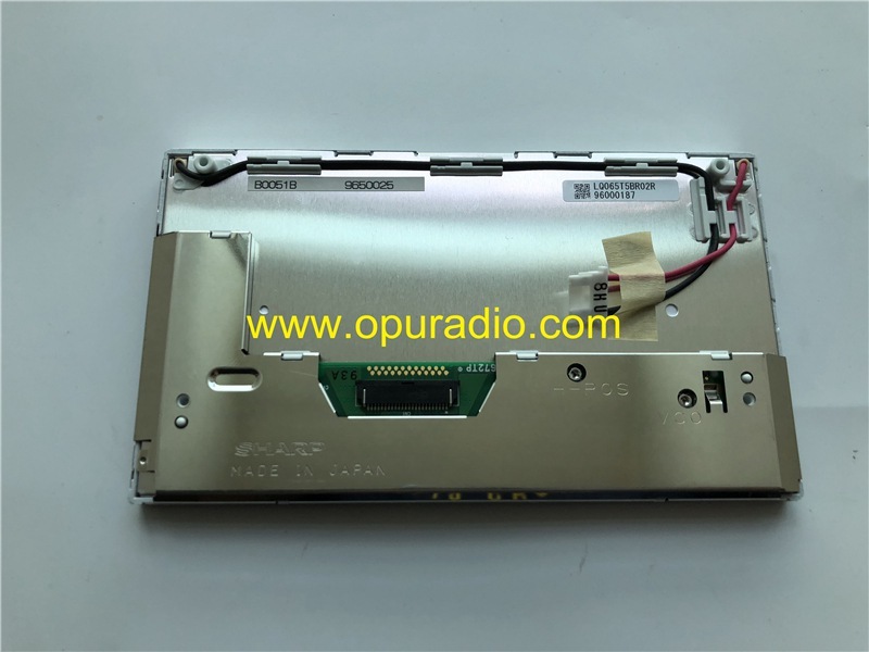SHARP LQ065T5BR02R Display Screen Monitor 5inch for car radio audio Media CD player