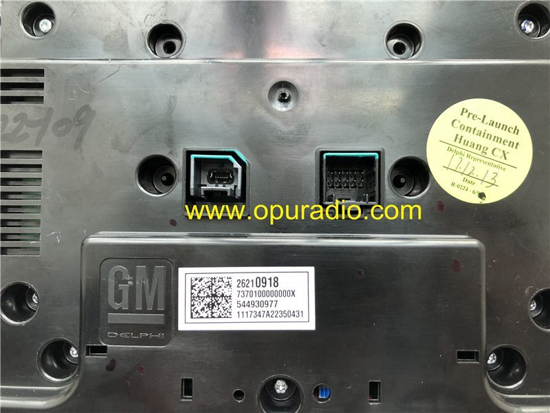 GM 26210918 INFO Display Touch screen DELPHI for 2015 2016 Opel Astra Vauxhall car navigation Audio