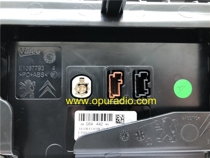 Peugeot 308 T9 Navigation Display Monitor Touch screen INFO VALEO-EMF-DGT SONY SMEG NAVI MAP GPS MAGNETI MARELLI car audio Media
