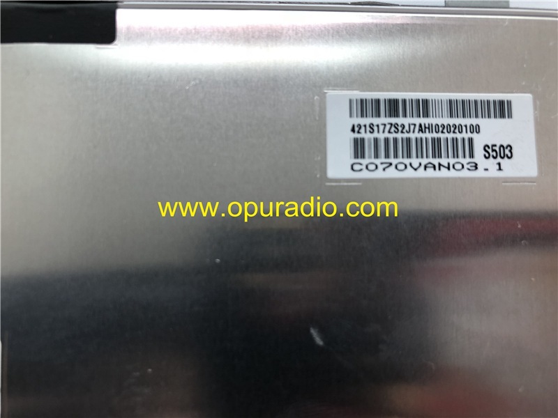 C070VAN03 Display with touch screen Digitizer 7inch for Panasonic Automotive Nissan Infiniti auto